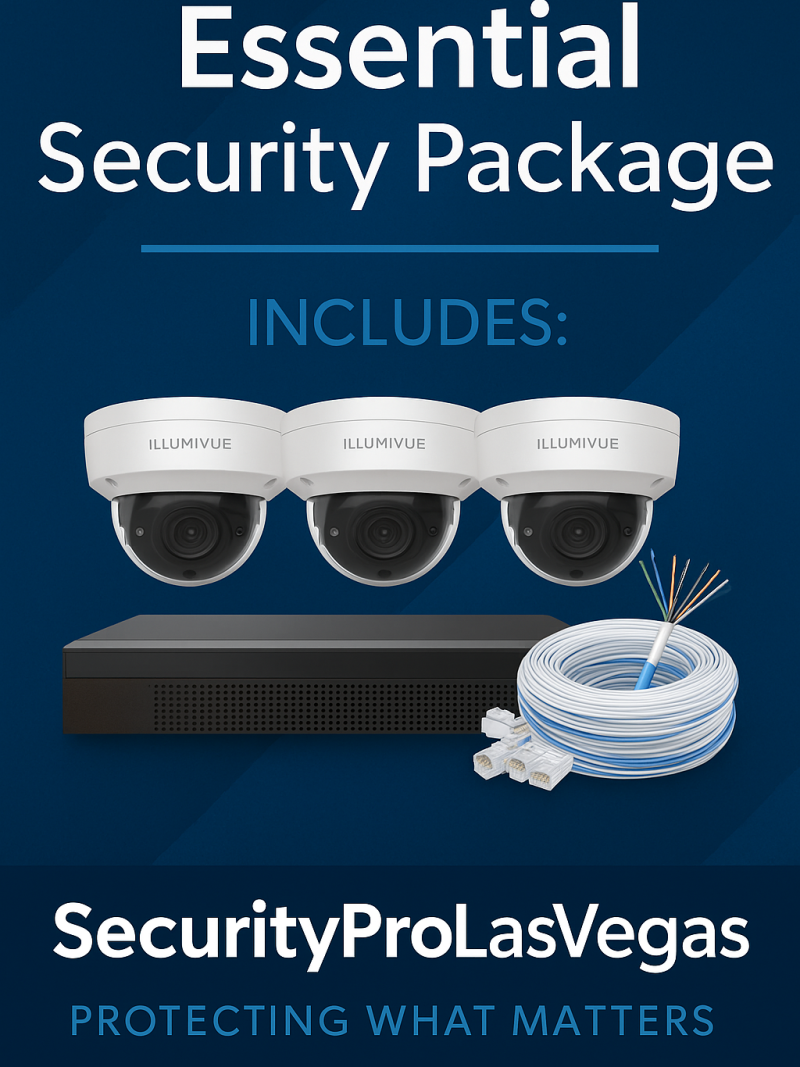 Essential Security Package (4-Camera System)